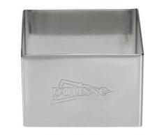 Patisse 2048077 Cercle à Pâtisserie Acier Inoxydable 6 x 6 x 4 cm