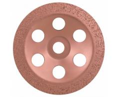 Bosch 2608600362 Meule assiette au carbure 180 x 22,23 mm ; grain fin, surface plate Surface de travail plate, 1 pièce