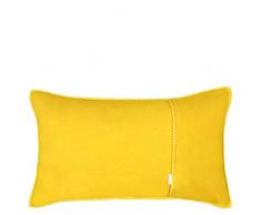 zoeppritz since 1828 Housse de Coussin en Polaire Douce - Polaire avec Crochet - Housse de canapé de qualité supérieure - 30 x 50 cm, 160 Curry, 30 x 50 cm