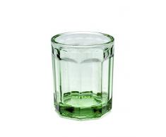 Servax Fish Lot de 2 Verres à Cocktail Vert Chaud Taille Unique