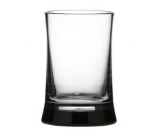 Premier Housewares 1601351 Verre Ã Dents Acrylique Noir/Cristal