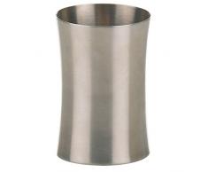 kela 18292 Gobelet Elegance en Acier Inoxydable Argent, 6,5 x 6,5 x 10 cm