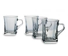 Bohemia Cristal 093 006 141 Verres Ã vin Chaud 240 ML-Lot de 4
