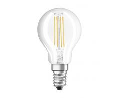 Osram Star+ Ampoule LED à Filament | Culot E14 | Forme Sphérique | Dimmable (Duo Click DIM) | Blanc Chaud 2700K | 4W (équivalent 40W)