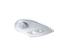 LEDVANCE GADGET Door LED Down + Détecteur de Mouvement (Piles incluses) | Luminaire Extérieur à Pile | Blanc | 0,95 Watts - 40 Lumens | Blanc Froid 4000K | Etanche IP54
