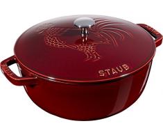 Staub 40501-015-0 Cocotte, Fonte, Grenadine, 20 cm