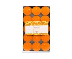 Pajoma Bougies Orange, Lot de 30