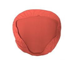 La Chaise Chiavari en Lin Housse de Coussin en Microfibre/Polyester/Spandex, Corail, Lot de 4
