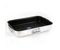 Agnelli Pentole Plat Ã rÃ´tir rectangulaire Anti-adhÃ©sif 60Â cm