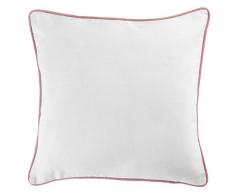 coton dintÃ©rieur housse de coussin 40x40 cm coton panama blanc/dragee