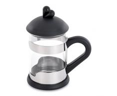 Berghoff 3800021 Tasse Ã ThÃ© 2 PiÃ¨ces, Verre, Noir, 11 x 7,5 x 13 cm