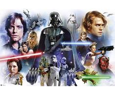 Empire Poster Nifty Star Wars Episode I â VI personnages â Guerre des étoiles (91,5 x 61 cm)