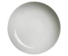 DEGRENNE - Modulo Blanc Lot de 6 assiettes creuse porcelaine 20 cm