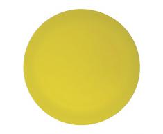 Excelsa Assiette, Plastique 1 piÃ¨ce Jaune