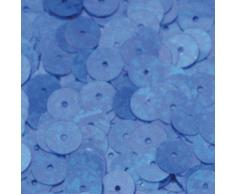 Efco Fil Plat Rond Paillettes Hologramme, Bleu, 6Â mm, 40Â g, 4000-piece