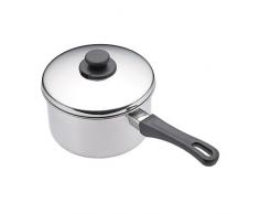 Kitchen Craft KCXDSAU20 Casserole, Acier Inoxydable, Argent, 20 cm