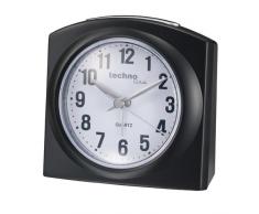 Technoline Réveil à Quartz Geneva L Noir