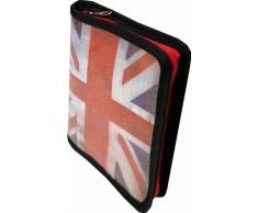 EXACOMPTA 16111E Album Photos Pocket à Pochettes 24 Photos Union Jack 13 x 18,5 cm