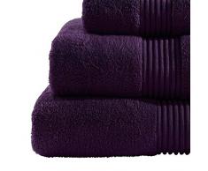 Catherine Lansfield Drap de Bain en Coton Micro Fil Zero Twist - mÃ»re