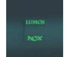 Fillplus Wall Lumos Nox Stickers muraux phosphorescents, décoration pour Salon, crèche, Restaurant, hôtel, café, Bureau, décoration de Maison, PVC, Multicolore, 10 x 8 x 0,03 cm