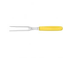 Victorinox 5.2106.15L8B Fourchette à Viande, Acier Inoxydable, Jaune, 30 x 5 x 5 cm
