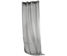 Linder 0131 /92/375FR Voilage Malaga Gris Oeillets 145 x 240 cm