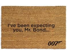 1art1 James Bond 007 Paillasson Essuie-Pieds - Ive Been Expecting You (60 x 40 cm)