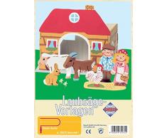 Pebaro hoffi Ensemble de 4 Planches pour scie Ã Â dÃ©couper Motifs de la Ferme a4