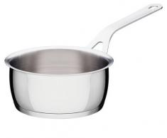 Alessi Ajm105/16 Pots&pans Casserole à Long Manche en Acier Inoxydable 18/10 Brillant, à 16 Cm