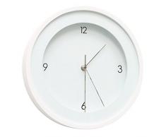 Deknudt Frames K100K1CL Horloge Rond Bois Blanc DiamÃ¨tre 50 cm