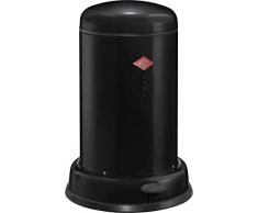 WESCO 134 331-51 Poubelle, Acier Inoxydable, Noir, 38 x 38 cm