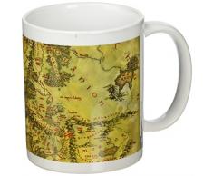 The Lord Of The Rings MG23423 (Middle Earth) Mug, Céramique, Multicolore, 11oz/315ml