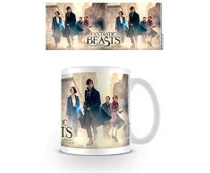 Les Animaux Fantastiques MG24323 Fantastic Beasts (New York Streets) Mug, Céramique, Multicolore, 11oz/315ml