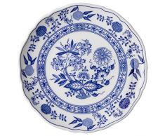 Hutschenreuther 02001-720002-10019 Assiette avec Aile 19 cm, Porcelaine, Bleu