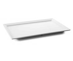 LACOR Plat de mélamine Classique 70 x 30 x 2 cm Blanc