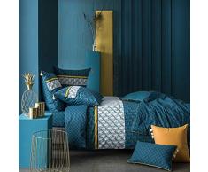 Parure Housse de couette imprimÃ©e Hector coloris Canard
