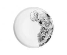 Maxwell Williams Marini Ferlazzo, noir/blanc, Porcelaine fine, 20 cm Plate