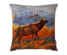 Bonamaison Housse de Coussin Multicolore 45 x 45 cm