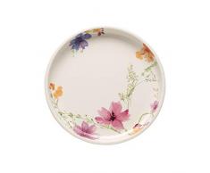 Villeroy & Boch Mariefleur Basic Plat de service, 26 cm, Porcelaine Premium, Blanc/Multicolore