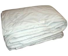 Comptoir du Linge CSoieC200 Couette Naturelle en Soie Chaude Blanc 200 x 200 cm