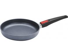 Woll 1524DPI Diamond Lite Poêle Induction, ø 24 cm, 5 cm de Haut avec Manche Amovible