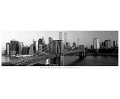 1art1 New York Poster de Porte - Manhattan Le Matin (158 x 53 cm)