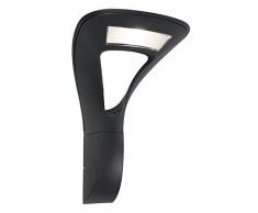 Lutec 563800005 Applique Anda 1L, Métal, Intégré, 18 W, Noir
