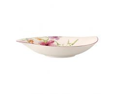 Villeroy & Boch Mariefleur Serve & Salad Coupelle plate, Porcelaine Premium, Blanc/Multicolore