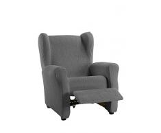Martina Home Housse de Fauteuil Relax 33x8x42 cm Gris
