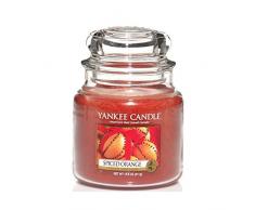 Yankee Candle bougie moyenne jarre, Â«Â Orange Ã©picÃ©eÂ Â»