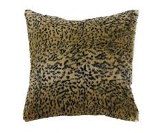 douceur dintÃ©rieur housse de coussin 40x40 cm imitation fourrure bengali