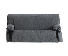 Eysa F616096 Housse de fauteuil Chenille/Coton/Polyester/Acrylique Gris 80-120 cm
