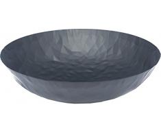 Alessi Cr01/37 B Joy N.1 Centre de Table en Acier Coloré à la Résine Au Ãpoxyde, Super Black, à 37 Cm