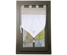 Lovely Casa BERENGERE Brise BISE 60X90 CM, Coton, Lin